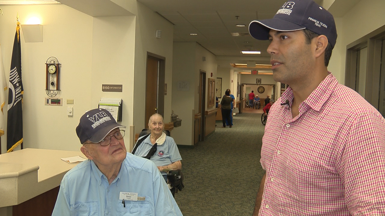 Texas land commissioner visits Frank M. Tejeda Texas State...